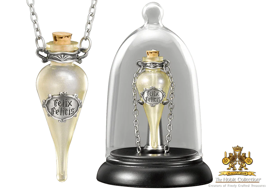 Harry Potter Felix Felicis Pendant and Display by The Noble Collection - Image 4
