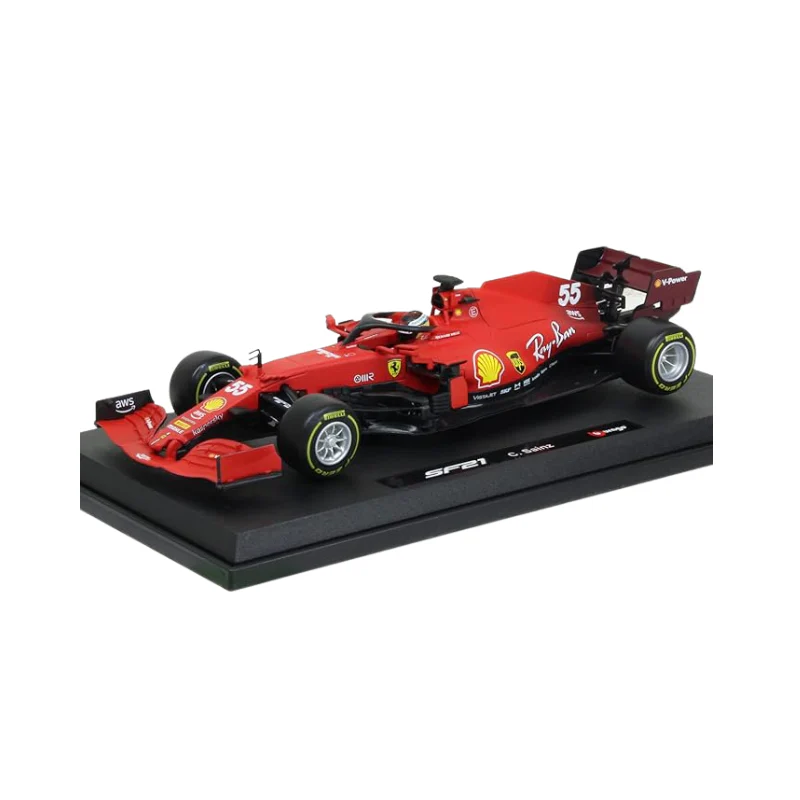 Ferrari 1:18 Ferrari Racing - Sf-24 (2024) (W/ Helmet) Toys by Bburago