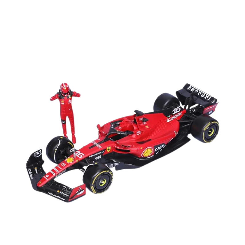 Ferrari 18-16820-1:18 Ferrari Deluxe - Sf-23-Chrles Leclerc (4893993 Toys by Bburago