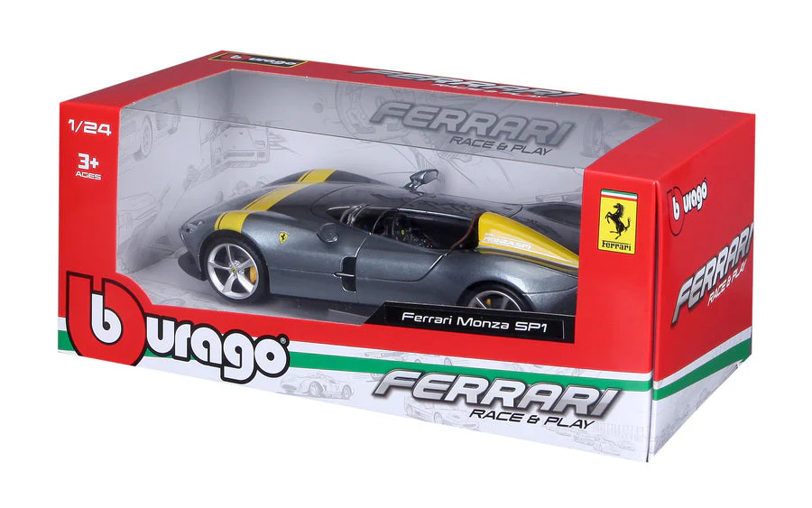 FERRARI MONZA SP1 - 1/24 FERRARI Diecast Cars by Bburago - Image 2