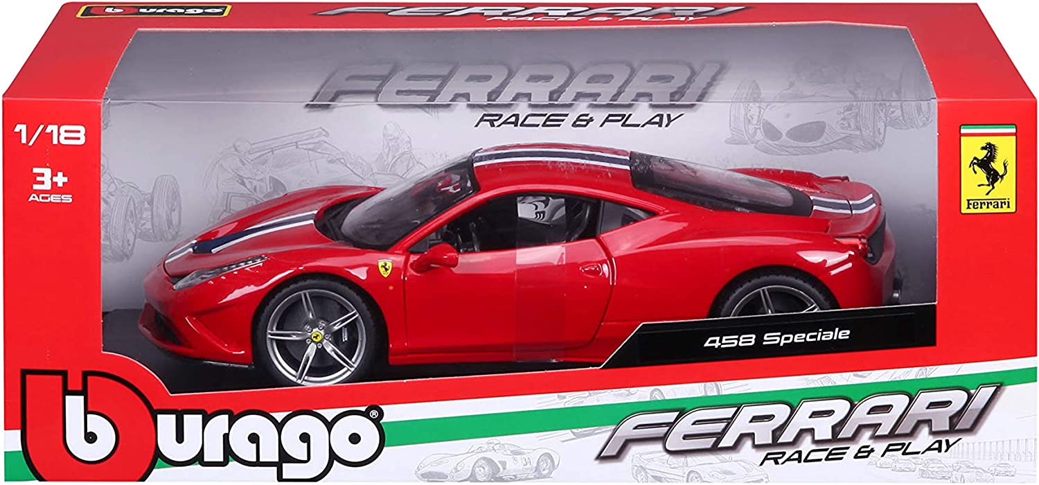 FERRARI R & P - 458 Speciale - 1/18 Diecast Cars by Bburago - Image 2