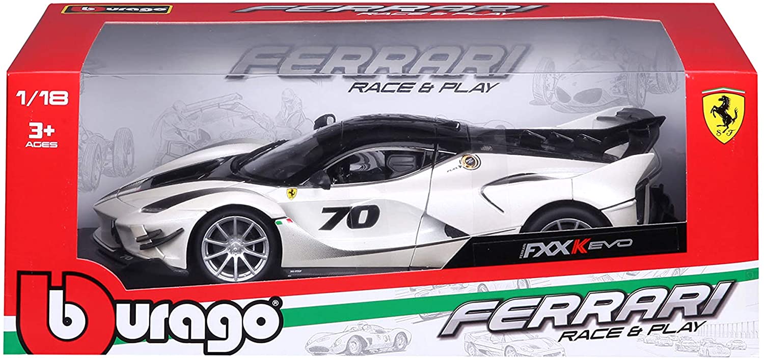 FERRARI R & P - Ferrari FXX K EVO - 1/18 Diecast Cars by Bburago - Image 2
