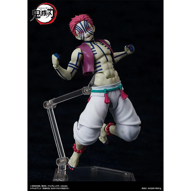 Demon Slayer Kimetsu no Yaiba: Akaza Figma Action Figure by FREEing - Image 2