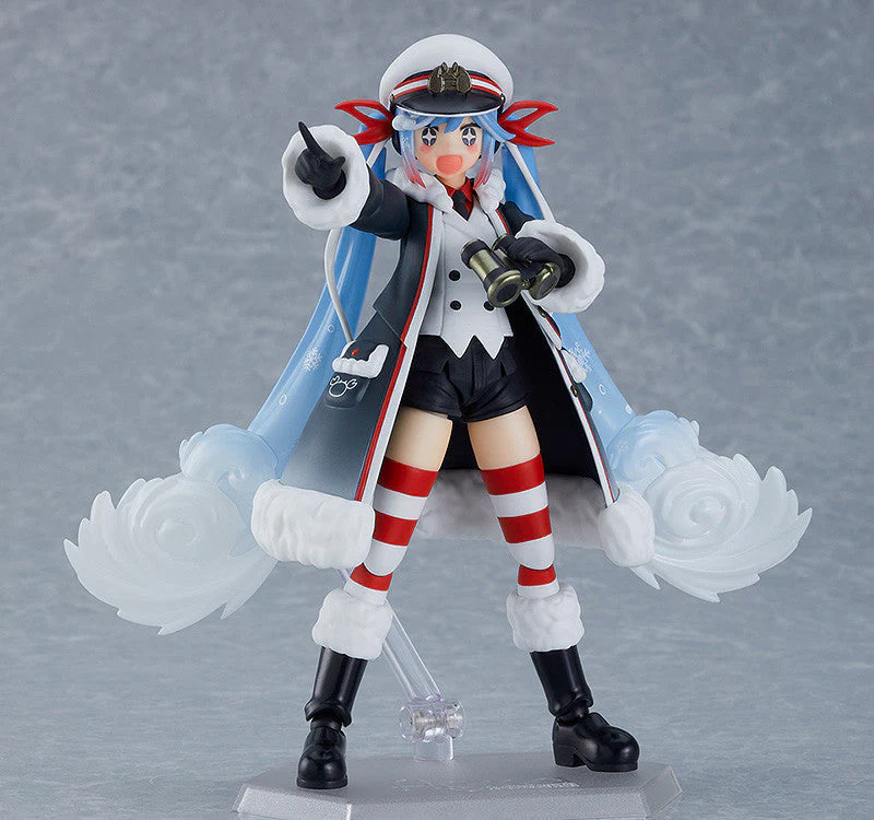 Character Vocal Series 01: Snow Hatsune Miku Grand Voyage Ver Figma Action Figure by Max Factory - Image 2