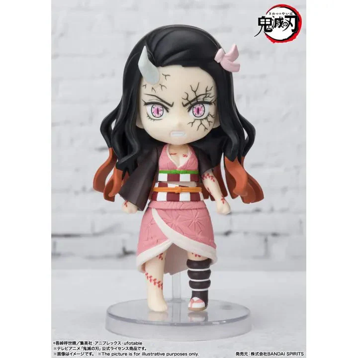 Demon Slayer Kimetsu No Yaiba Nezuko Kamado Demon Form Advancing Version Figuarts Mini Action Figure by Bandai - Image 2