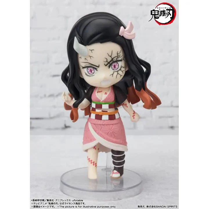 Demon Slayer Kimetsu No Yaiba Nezuko Kamado Demon Form Advancing Version Figuarts Mini Action Figure by Bandai - Image 3
