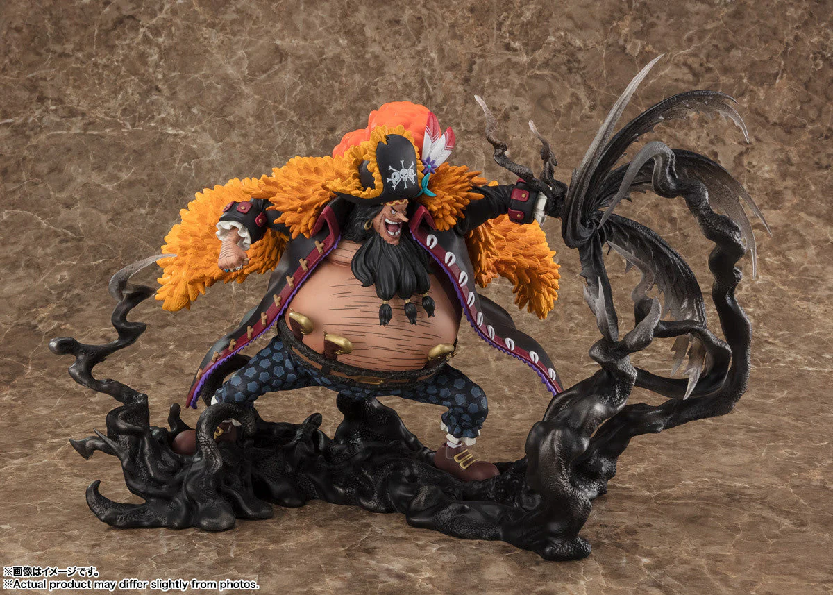 One Piece Marshall D. Teach Black Vortex Figuarts Zero By Bandai Tamashii - Image 2