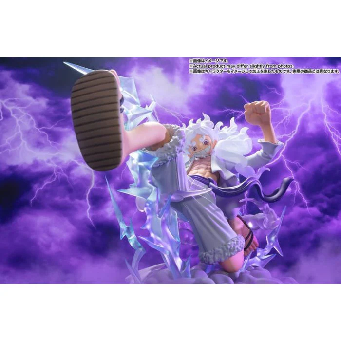 One Piece Monkey D. Luffy - GEAR 5 Figuarts ZERO Giant Figure  By Bandai Tamashii - Image 5