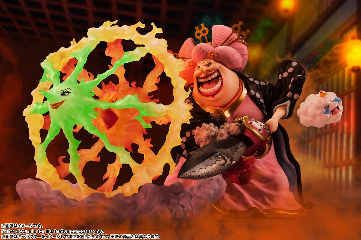 Figuarts Zero One Piece - Charlotte Linlin (Oiran Olin Battle Of Monsters On Onigashima) By Bandai Tamashii - Image 2