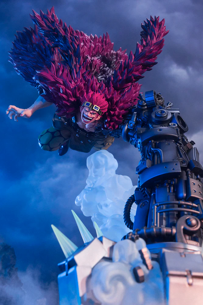 One Piece Eustass.Kid Battle Of Monsters On Onigashima Figuartszero［Extra Battle] Statue by Bandai - Image 2