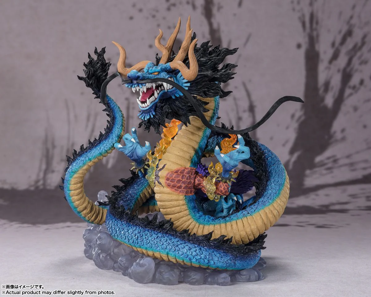 One Piece KAIDO KING OF THE BEASTS -TWIN DRAGONS FIGUARTSZERO Figure By Bandai Tamashii - Image 3