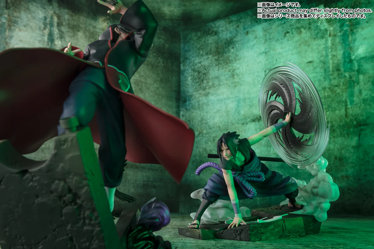 Naruto Shippuden Extra Battle Sasuke Uchiha (The Light & Dark of the Mangekyo Sharingan) FiguartsZERO By Bandai Tamashii - Image 3