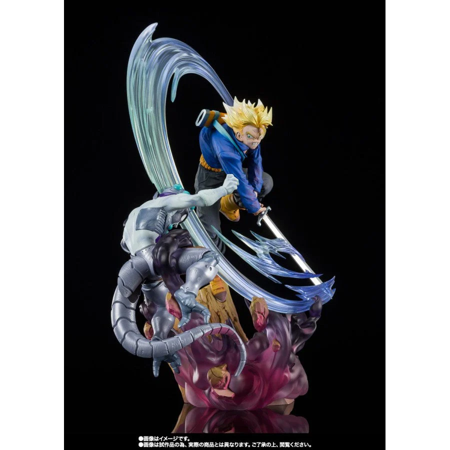 Dragon Ball Z Super Saiyan Trunks Figuartszero [Extra Battle] The Second Super Saiyan Statue by Bandai - Image 2
