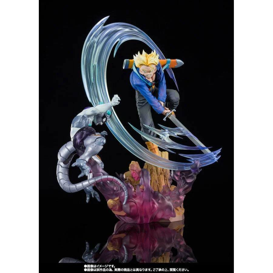 Dragon Ball Z Super Saiyan Trunks Figuartszero [Extra Battle] The Second Super Saiyan Statue by Bandai - Image 5