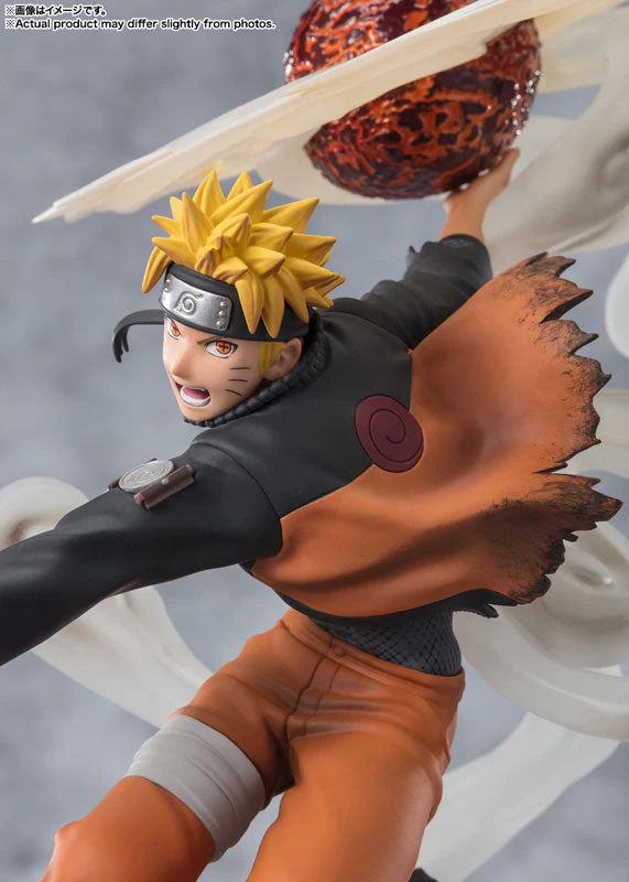 NARUTO Sage Art: Lava Release Rasenshuriken Figuarts Figure ZERO By Bandai Tamashii - Image 3
