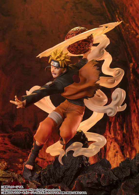 NARUTO Sage Art: Lava Release Rasenshuriken Figuarts Figure ZERO By Bandai Tamashii - Image 5
