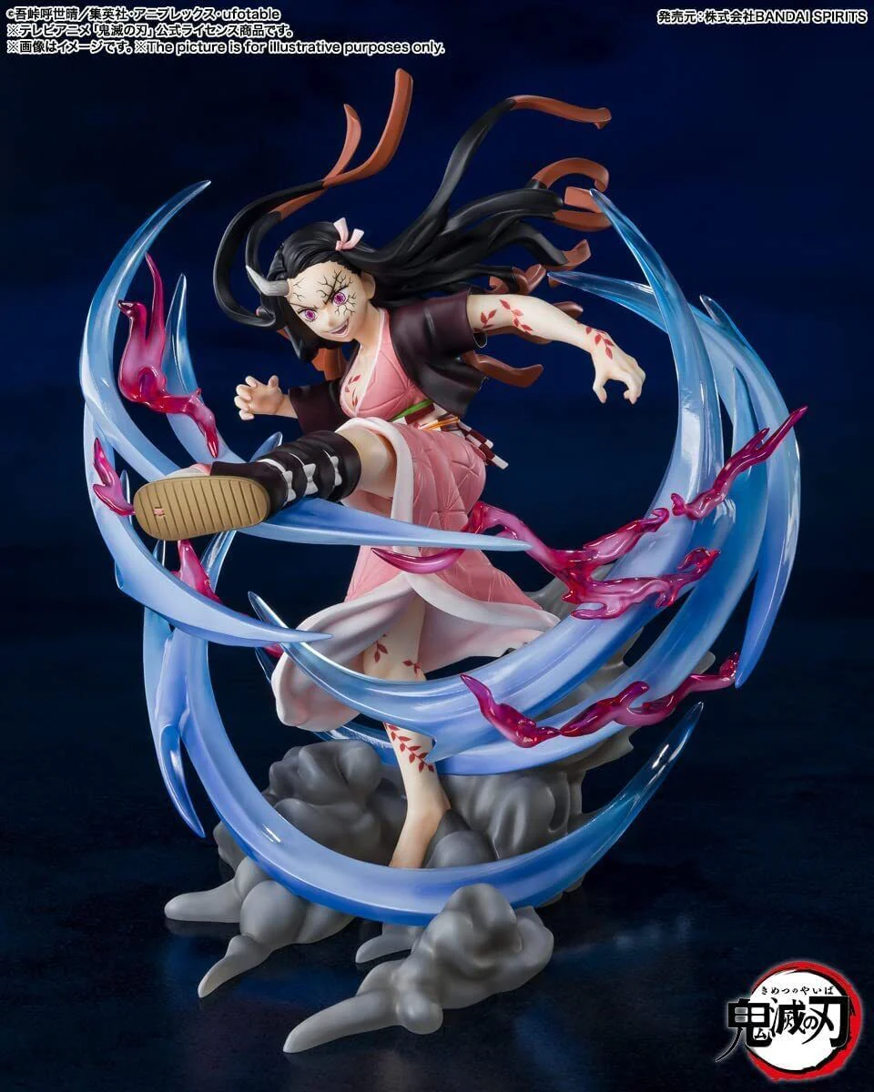 Demon Slayer Kimetsu No Yaiba Nezuko Kamado Demon Form Advancing Version Figuarts Zero PVC Figure by Bandai - Image 2