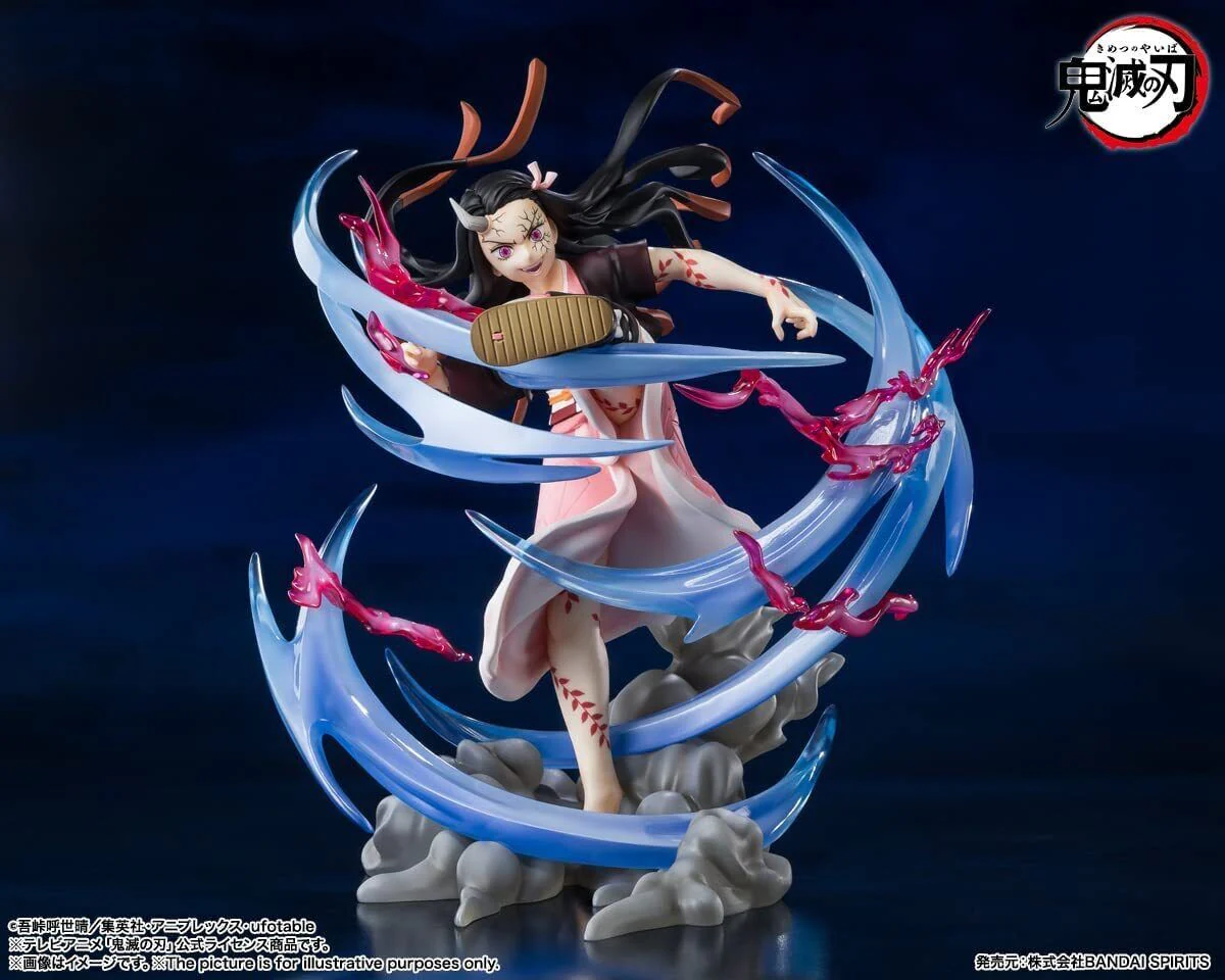 Demon Slayer Kimetsu No Yaiba Nezuko Kamado Demon Form Advancing Version Figuarts Zero PVC Figure by Bandai - Image 4