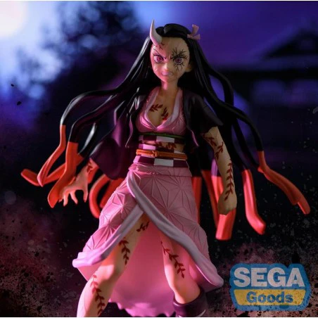 Demon Slayer Kimetsu No Yaiba Nezuko Kamado Demon Form Advancing Version Figurizm Figure by Sega - Image 2