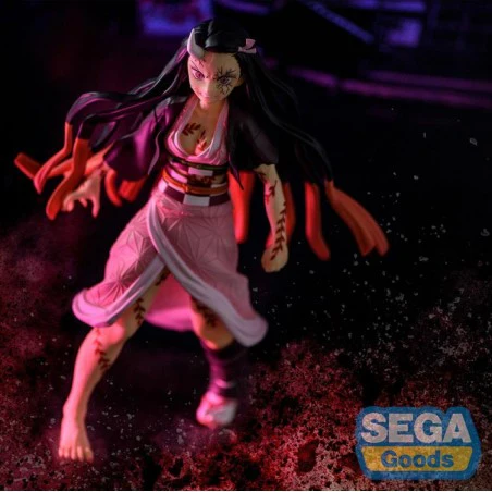 Demon Slayer Kimetsu No Yaiba Nezuko Kamado Demon Form Advancing Version Figurizm Figure by Sega - Image 3