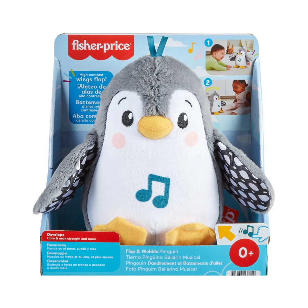 Fisher Price Flap & Wobble Penguin By Mattel