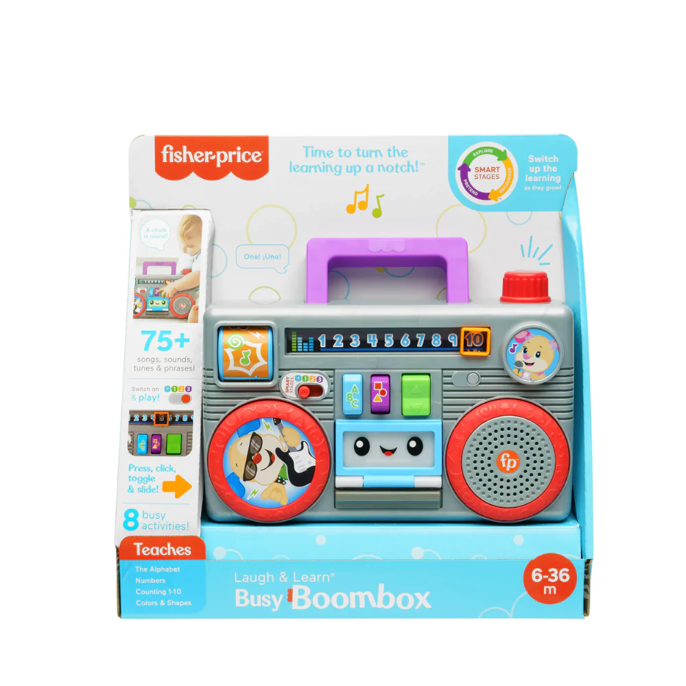 Fisher Price Laugh & Learn - Boombox - English By Mattel