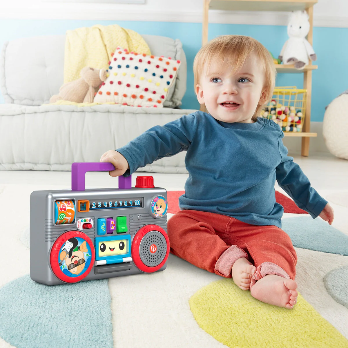 Fisher Price Laugh & Learn - Boombox - English By Mattel - Image 2