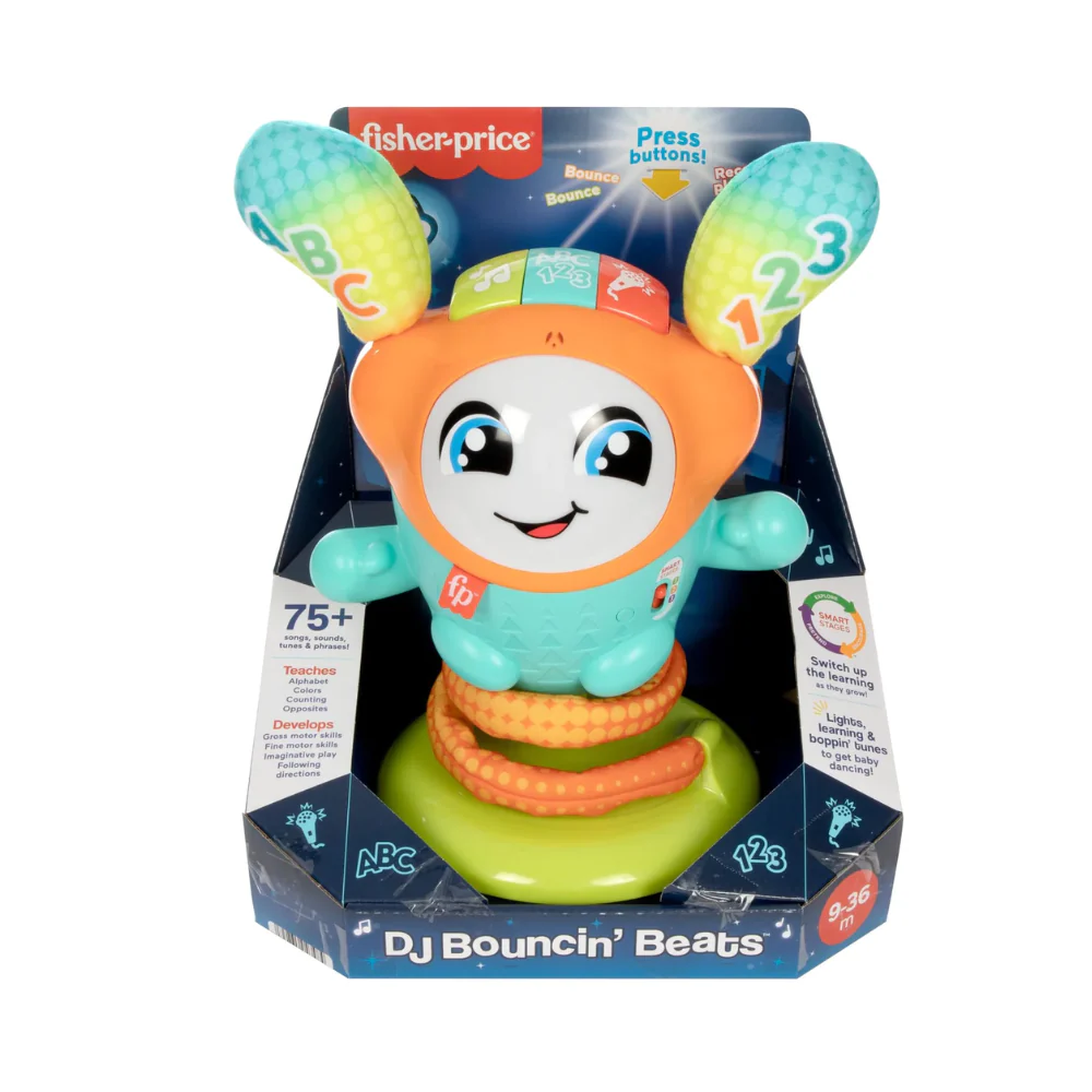 Fisher Price Laugh & Learn DJ Bouncin' Beats- English By Mattel