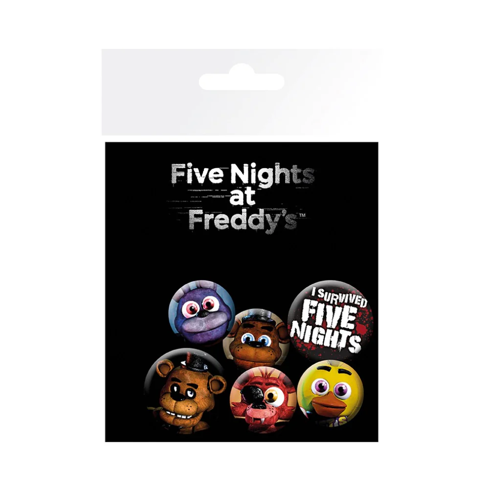 Five Night At Freddys Badge Pack by Abysse