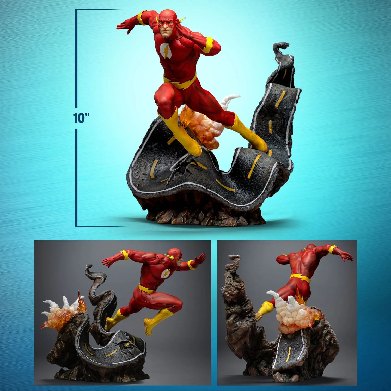 Flash DC Comics - Art Scale 1/10 By Iron Studios - Image 2
