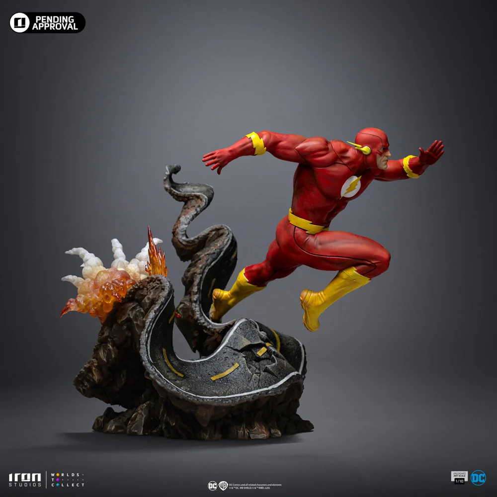 Flash DC Comics - Art Scale 1/10 By Iron Studios - Image 8