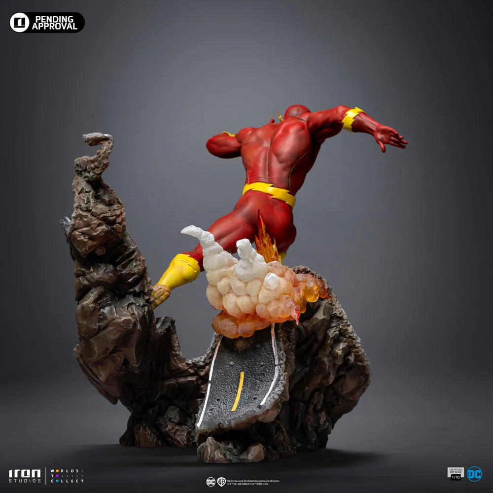 Flash DC Comics - Art Scale 1/10 By Iron Studios - Image 9