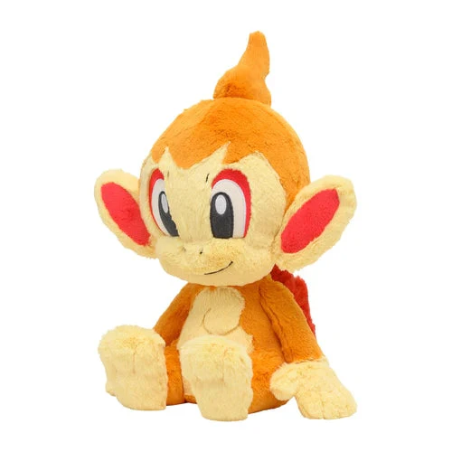 Pokemon Center Comfy Friends Original Fluffy Hugging Plush - Chimchar - Image 4