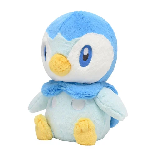 Pokemon Center Comfy Friends Original Fluffy Hugging Plush Toy - Piplup - Image 2