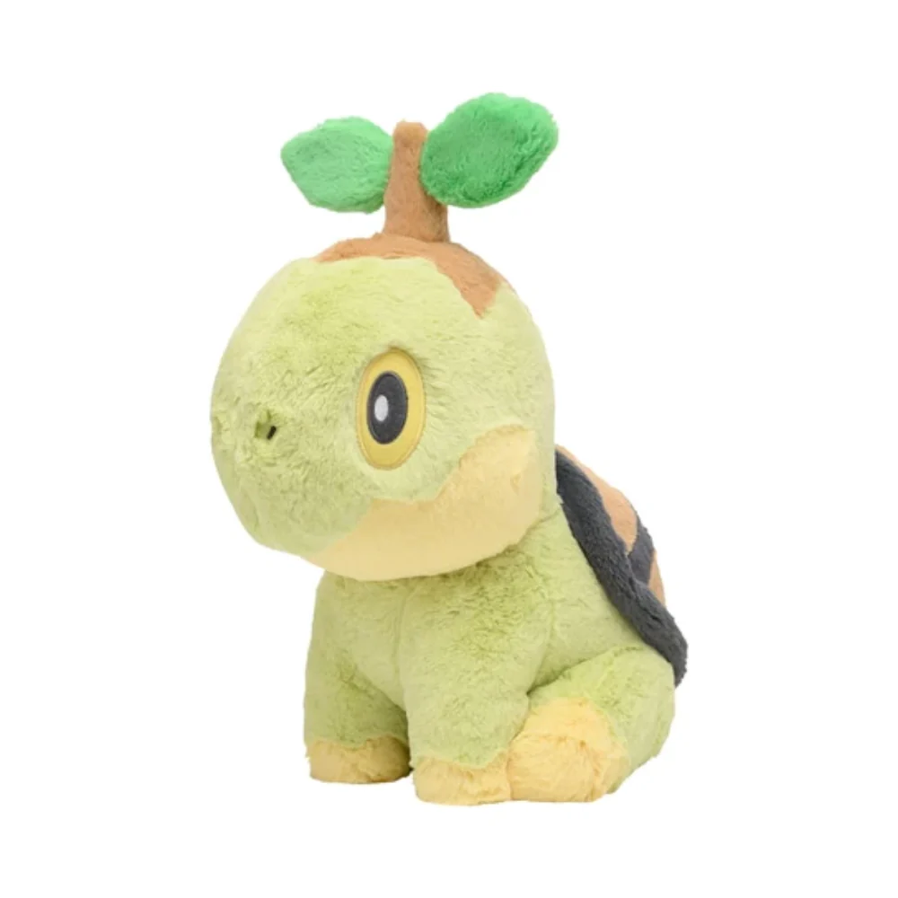 Pokemon Center Comfy Friends Original Fluffy Hugging Plush Toy - Turtwig