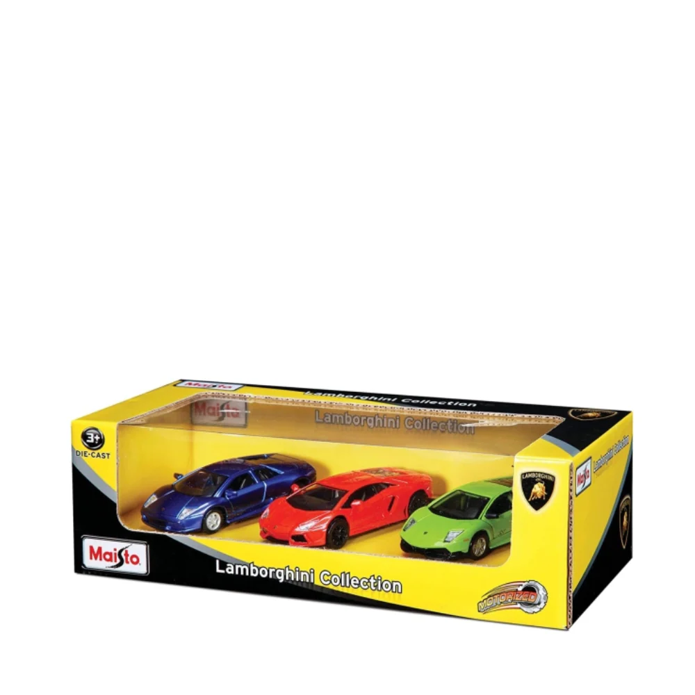Fresh Metal Power Racer Lamborghini 3 Pack Set (Boxed)