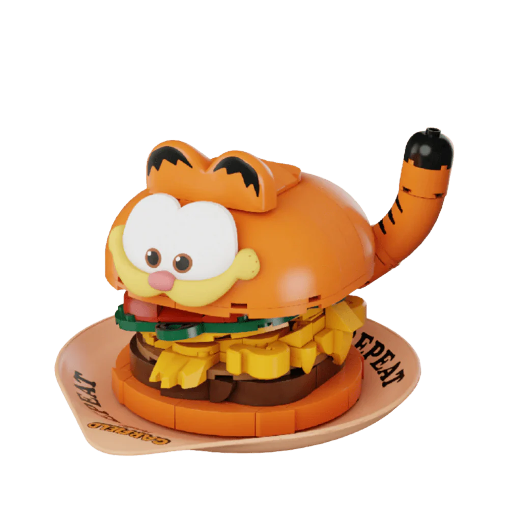 Foodie - Hamburger Buildable Figures by Pantasy