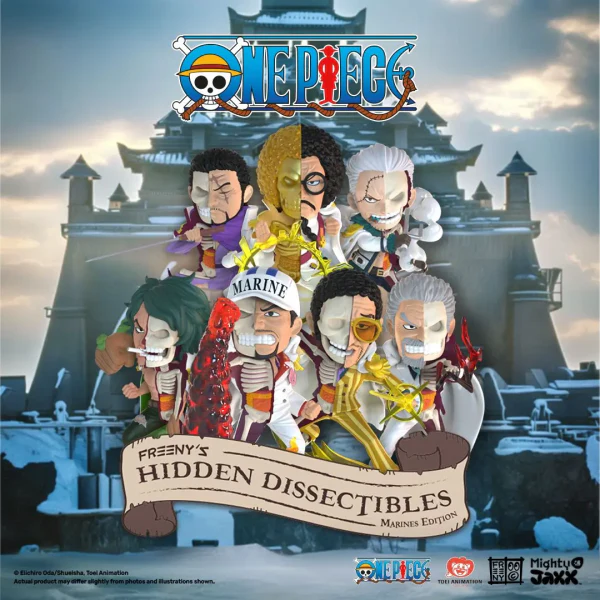 Freeny's Hidden Dissectibles: One Piece (Marines Edition) Blind Box By MIGHTY JAXX - Image 2