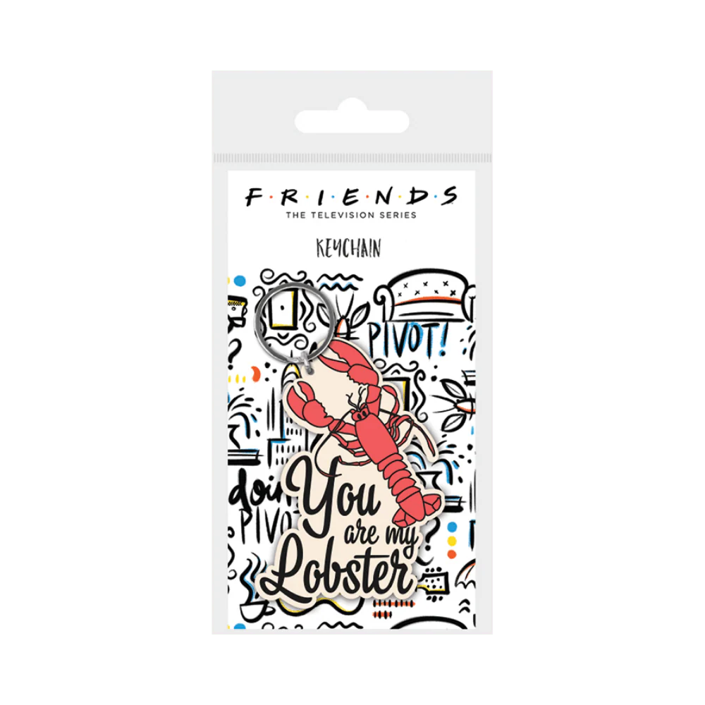 FRIENDS - YOU ARE MY LOBSTER (RUBBER KEYCHAIN) By Pyramid