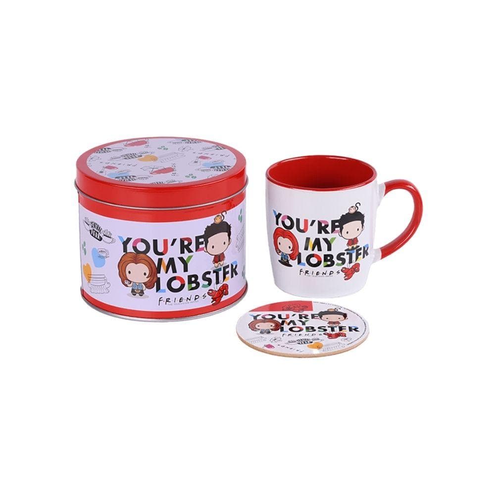 Friends You're My Lobster (Mug. Coaster & Tin)
