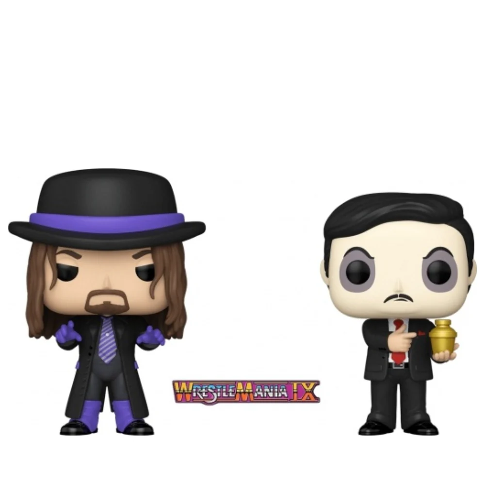 Funko 2 Pack : WWE - Undertaker & Paul Bearer with Pin