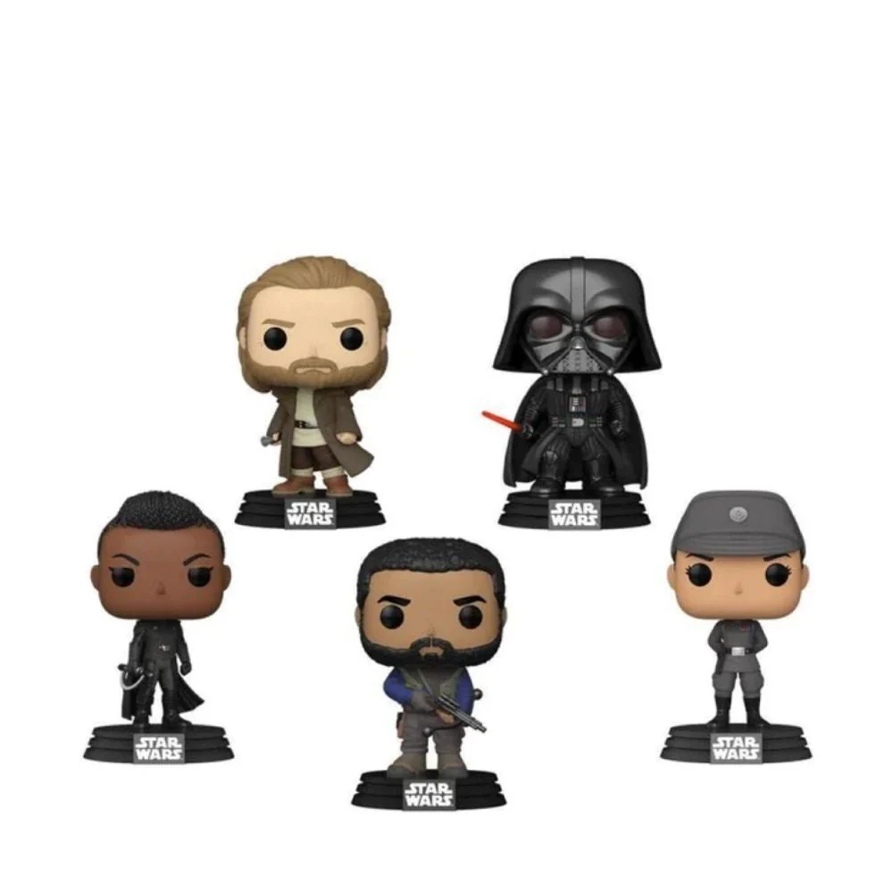 Funko 5 Pack : Star Wars - Obi-Wan Kenobi, Darth Vader, Kawlan Rowken, Tala Durith & Reva (Third Sister)