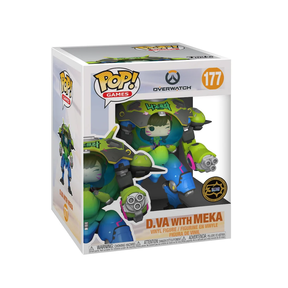 Funko 6" Exc : Overwatch - D. Va with Meka (Nano Cola) (177) - Image 2