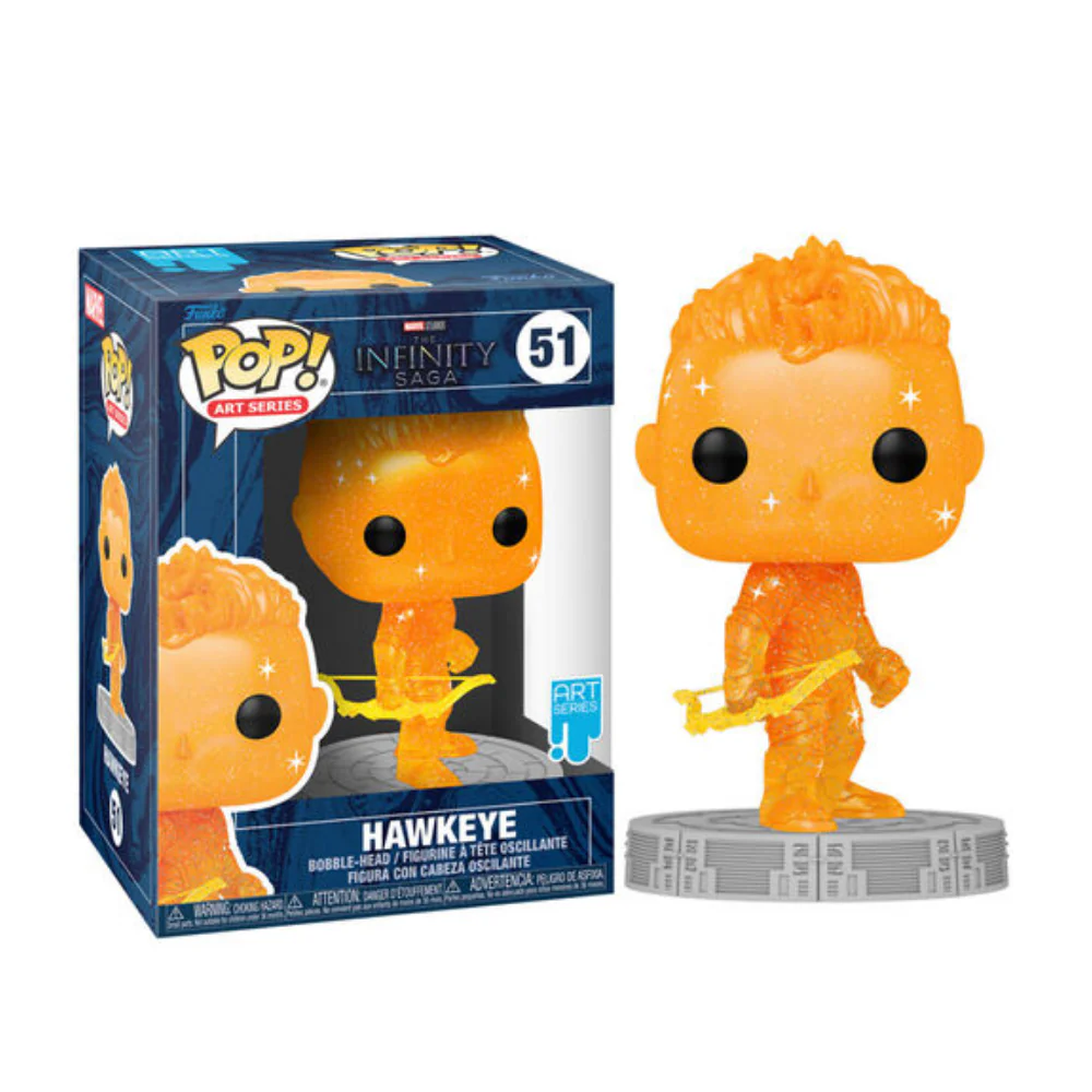 Funko Art Series : Infinity Saga - Hawkeye (Orange) - Image 2