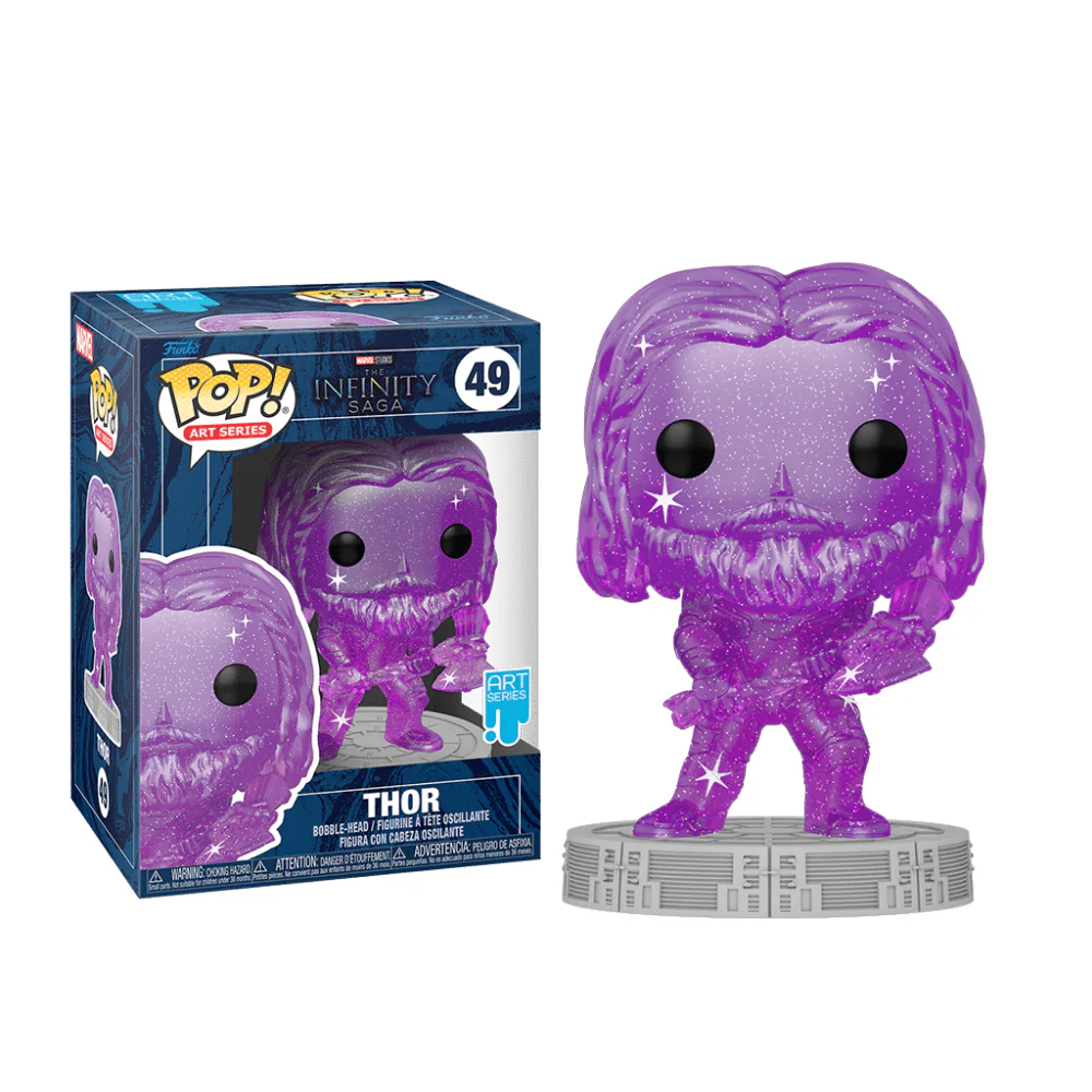 Funko Art Series : Infinity Saga - Thor (Purple) - Image 2