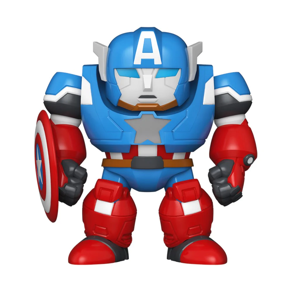 Funko Bitty Bots Marvel - Captain America Mech With Cap