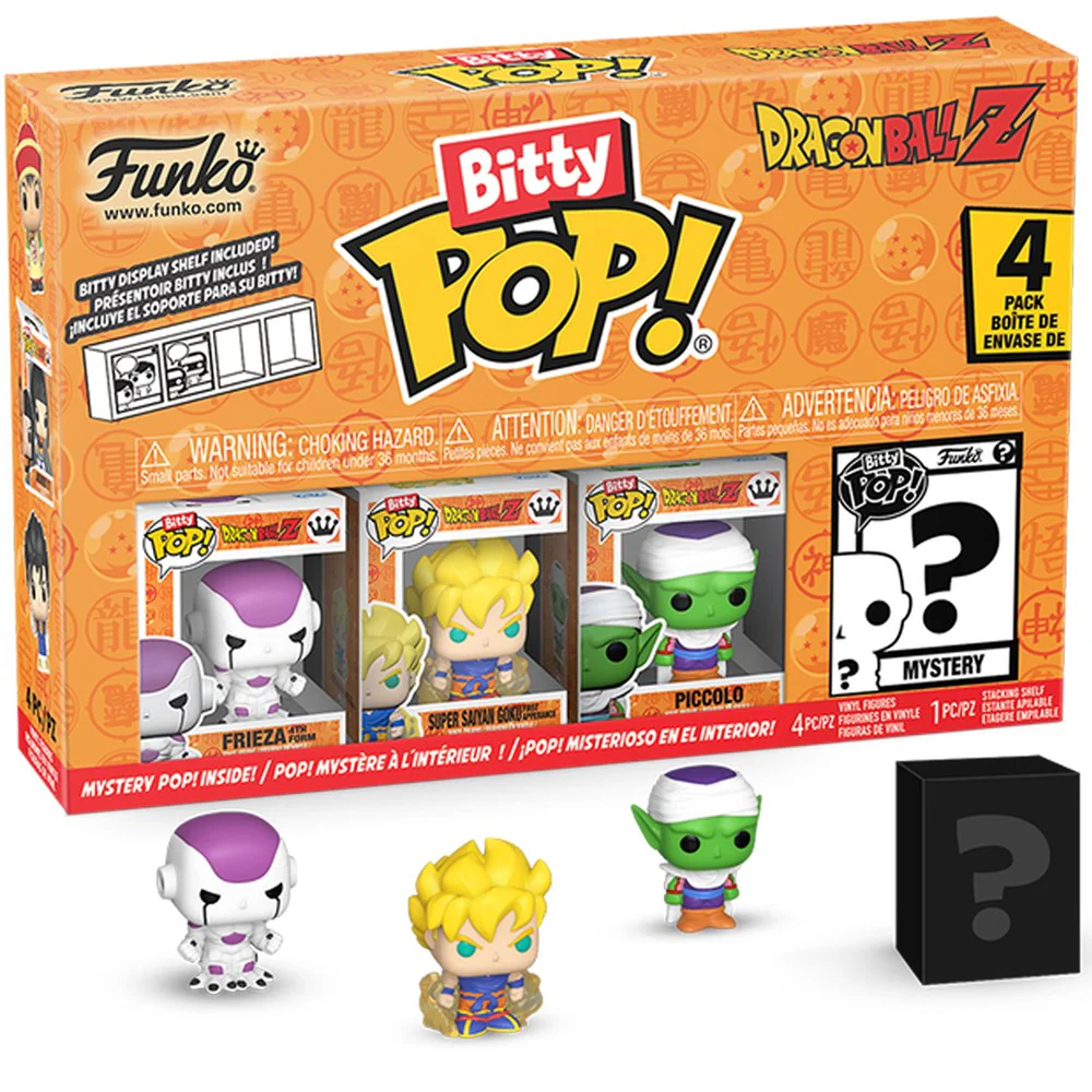 Funko Bitty Pop! Animation: Dragon Ball - Frieza 4pk