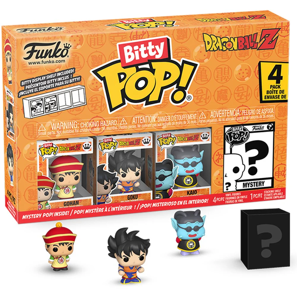 Funko Bitty Pop! Animation: Dragon Ball - Gohan 4pk