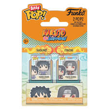 Funko Bitty Pop Animation Naruto Shippuden Sasuke & Itachi 2Pk