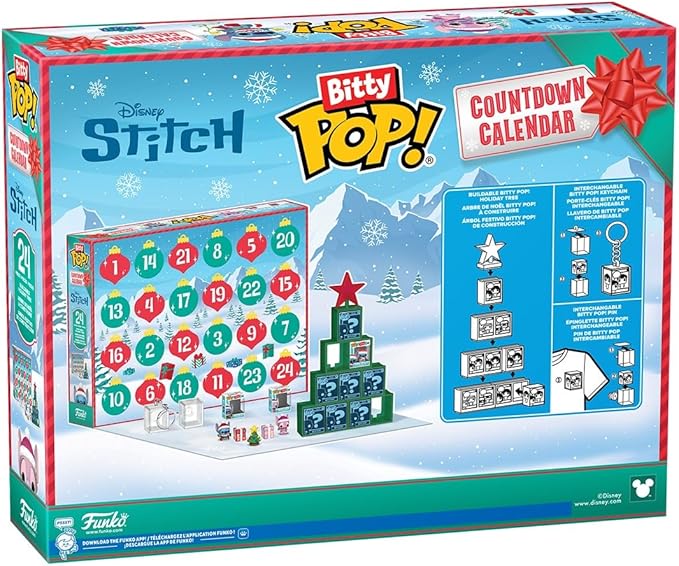 Funko Bitty Pop! Calendar Countdown: Stitch Holiday - Image 3